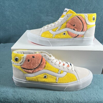 VANS Vault Mid Zoo Skool Unstuffed Animal Duck White Shoes M9/W10.5