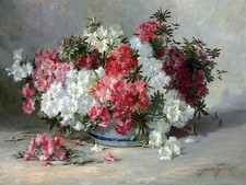 Still azaleas Accent Tile Mural Kitchen Bathroom Wall Backsplash 8x6