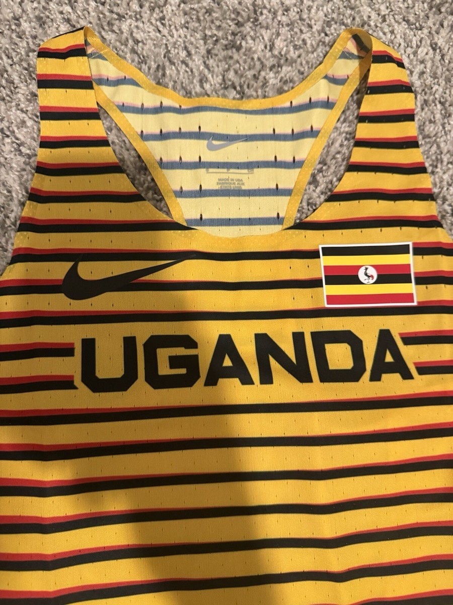 Nike Pro Elite 2022 Uganda Running Singlet Tank CI8141-XXX