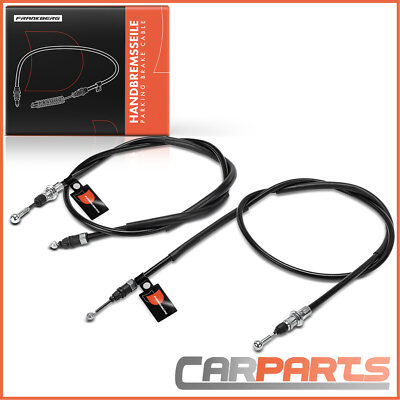2x Seilzug Handbremsseile Hinterachse für Opel Vivaro X83 Nissan Renault Trafic