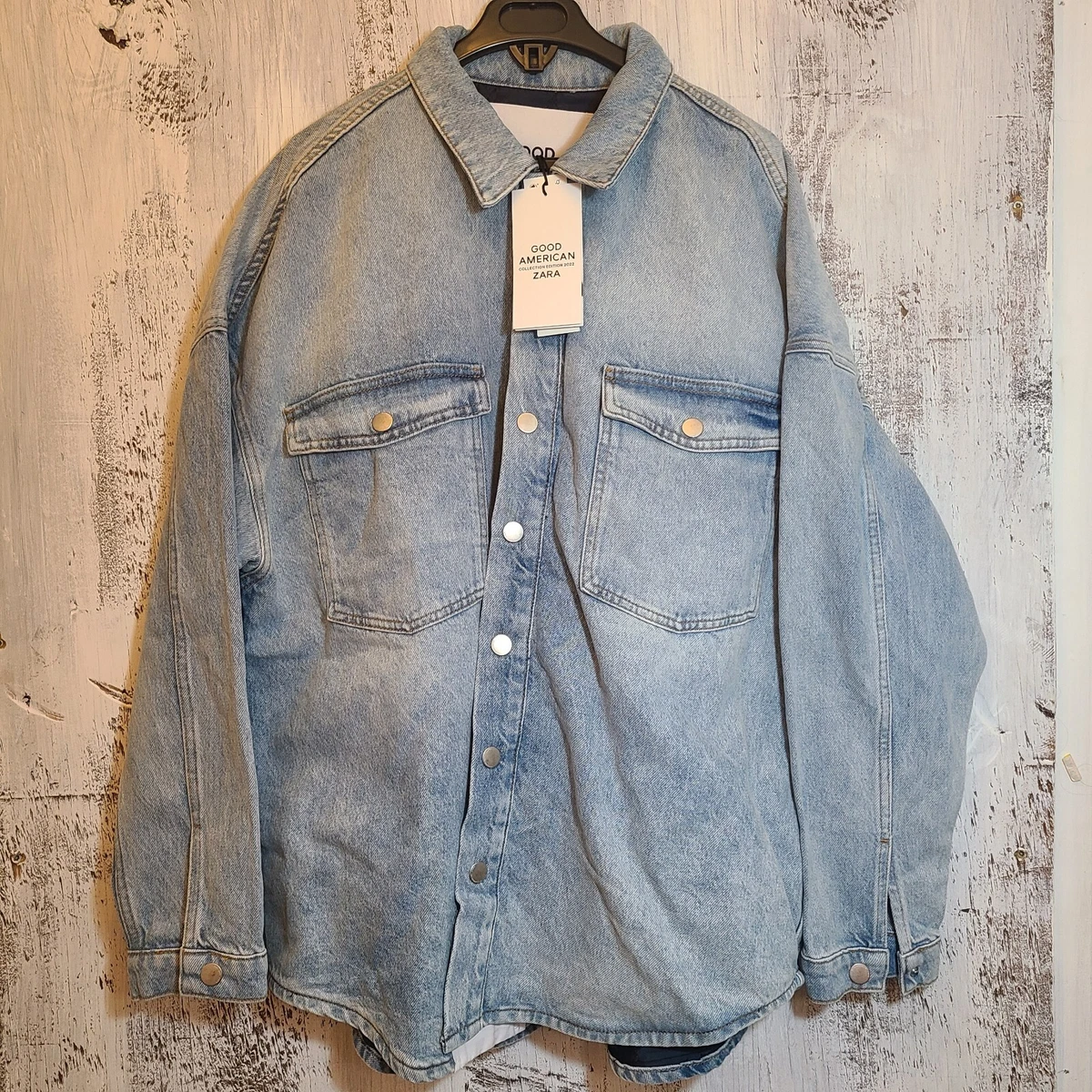 Dear John Denim - Naomi Oversized Denim Shirt-Jacket - Allgood Custom  Leather