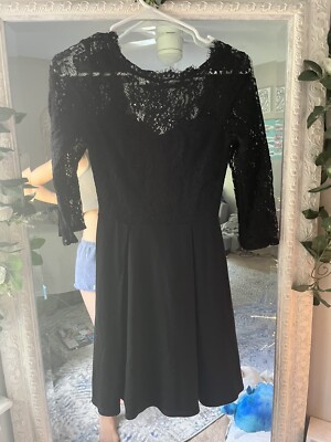 black lace Francescas dress black lace Francescas dress