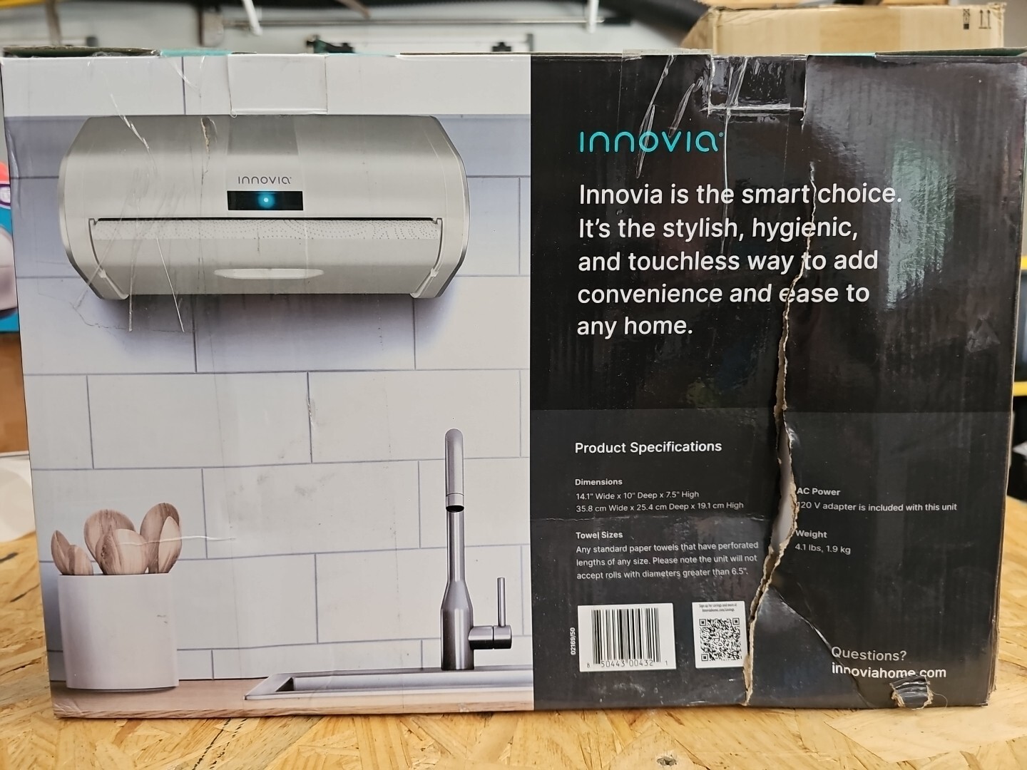 Innovia Mountable Automatic Paper Towel Dispenser W/Touchless