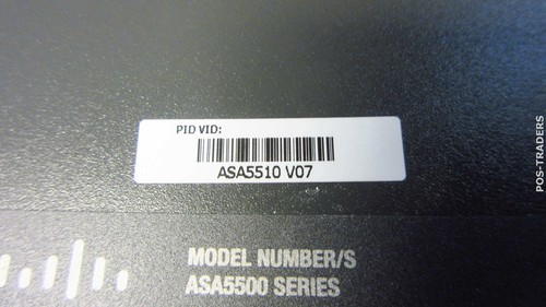 Dispositif de sécurité adaptatif pare-feu Cisco ASA 5510 V07 4 ports GbE + RACK EARS - Photo 2/3