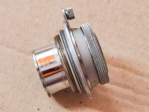 Industar-50 lens 50mm f/3.5 collapsible with cap (leica thread mount M39), KMZ - Picture 7 of 10