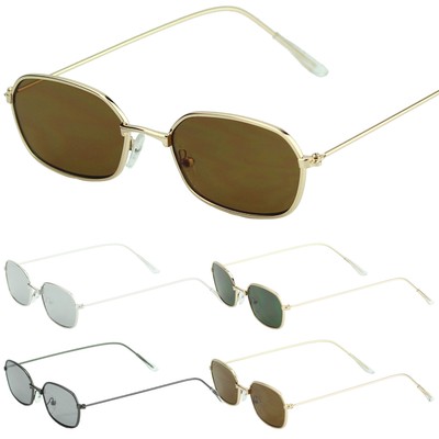 small rectangle frame sunglasses