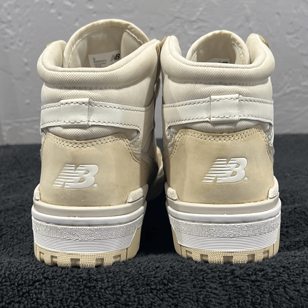 ? New Balance 650R Beige Macadamia High Top Sneaker Trainer  Men 8 / Women 9.5 New Balance 650R Beige Macadamia Nut Men main image 4