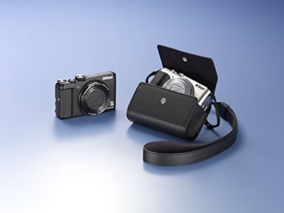 Nikon Leather Camera Case CS-NH54BK Black for COOLPIX A900 / S9900