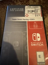 Team Sonic Racing - Nintendo Switch Cartridge Only (Free US Shipping)