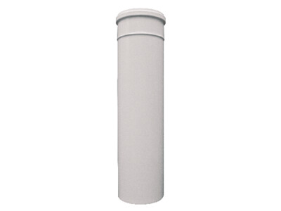TTC Abgas Rohrelement 500 mm, DN 110/160