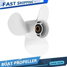 11 1/8 x 13 Aluminum Outboard Boat Propeller fit Yamaha Engines 40-60HP 13 Tooth