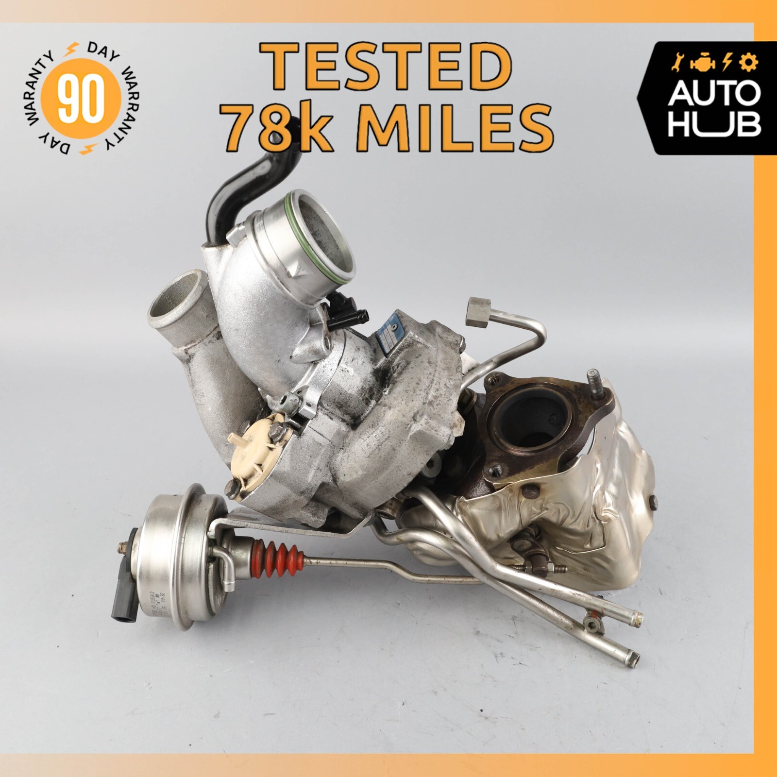 03-08 Bentley Continental Flying Spur 6.0L W12 Turbocharger Turbo Right Side OEM
