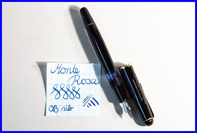 1954 MONTBLANC Erzeugnis Monte Rosa fountain pen piston fille OB