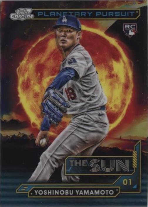 2024 Topps Cosmic Chrome - Yoshinobu Yamamoto #PPS-3 for sale | eBay