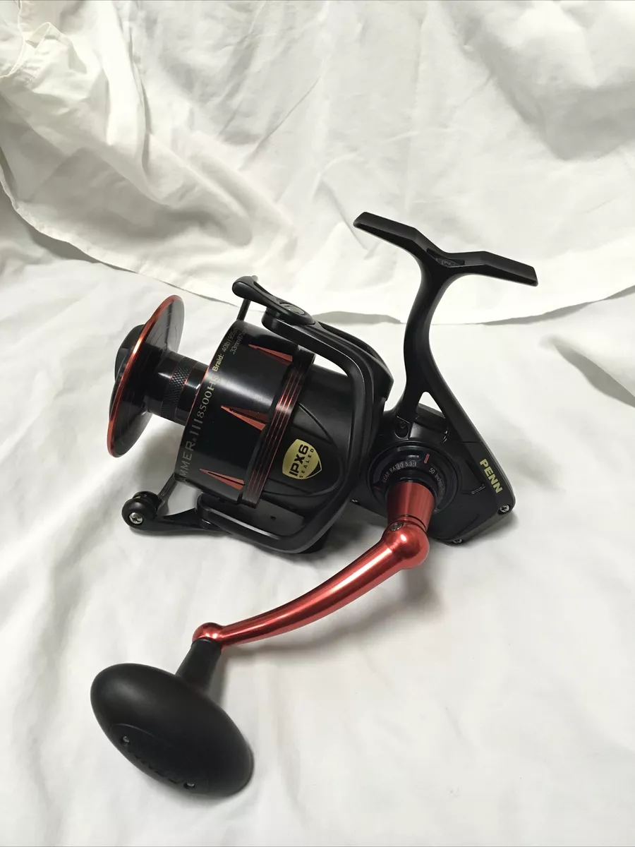 PENN Slammer III 5500 Saltwater Spinning Reel From Japan Used