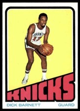 1972-73 Topps Nm-Super Nice-Make Offer Dick Barnett 20 New York Knicks #52