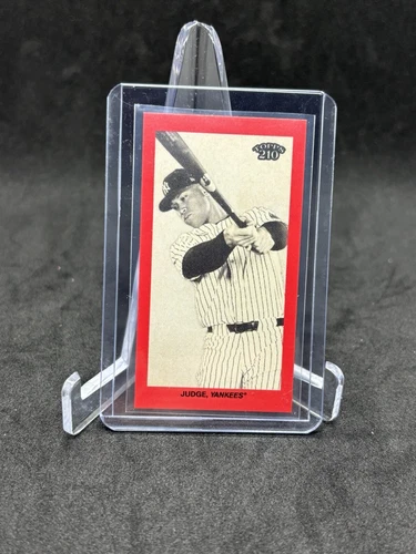 2024 Topps 206 AARON JUDGE Red Old Mill Back T210 Series Variation Card T206