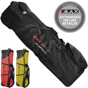 Details About Max Atlantis Xl Wheeled Padded Golf Travel Cover X Large Fits 2 Bags