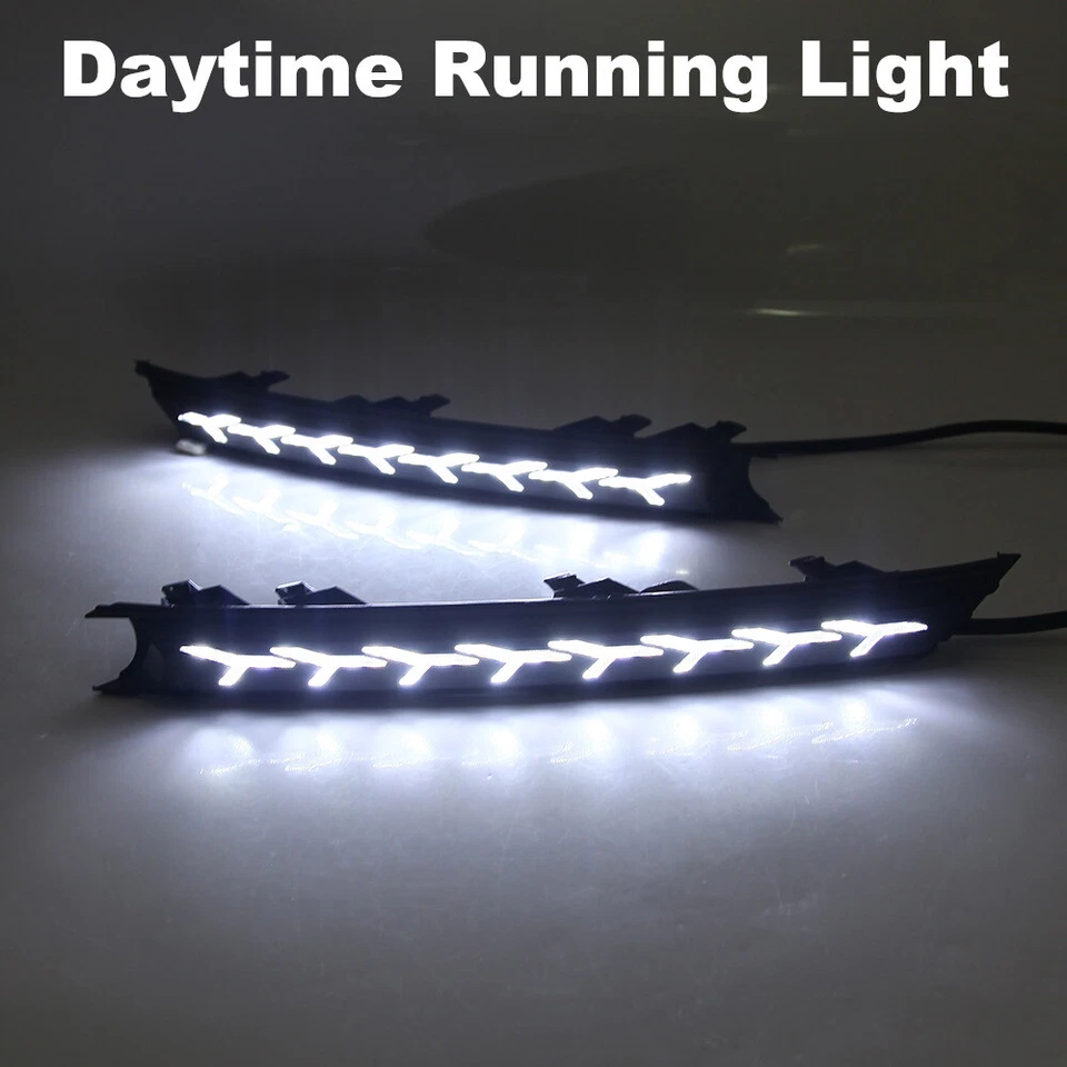 Luz de circulación diurna LED DRL lámpara de día antiniebla con giro para Mazda CX-5 CX5 2017-2021 Foto 2 de 4