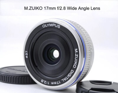 Olympus M.Zuiko 17mm f/2.8 Lens For Four Thirds (Silver) for