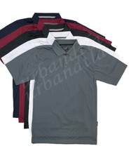 Men's Dry Fit Polo Shirt Short Sleeve Sports Golf Tennis Polo S-3XL