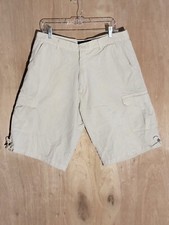 jordan craig cargo shorts mens size 36 flat front outdoor beige