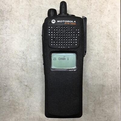 MOTOROLA XTS1500 1.5 900 mhz 96ch P25 digital radio H66WCD9PW5BN RADIO ONLY