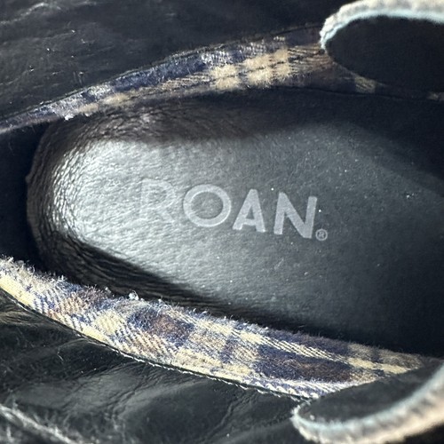 ROAN Chukka Stiefel Schuhe Herren Größe 9 Pharos grau Leder Knöchel Freizeit elegant Schnürung - Bild 11 von 12