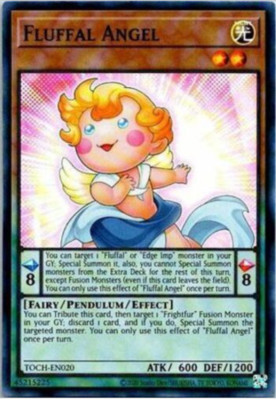 Yu-Gi-Oh! - Fluffal Angel - TOCH-EN020 - Super Rare - UL - NM/M -  NEW