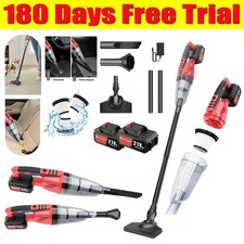 Cordless Power Vacuum Cleaner Hoover Upright Handheld Lightweight Bagless Home