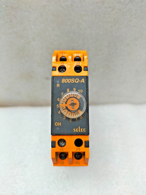 SELEC 800SQ-A-230 DIN RAIL TIMER