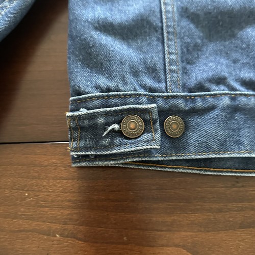 Levis Vintage Denim Jacket Boys 18 MADE IN USA 70705 0918 - Picture 13 of 24