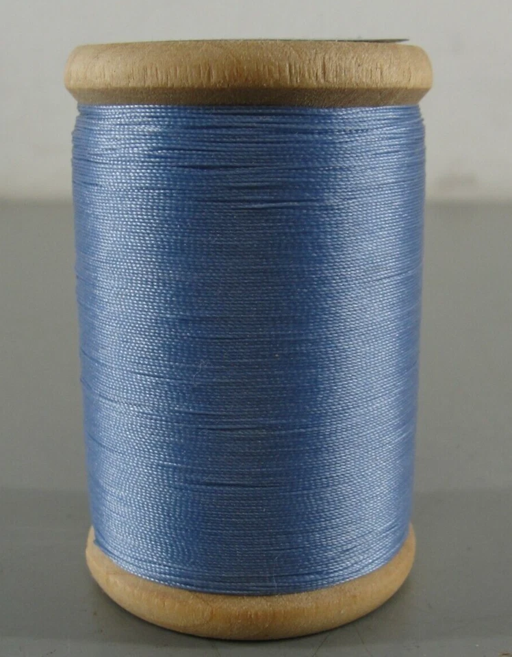 525 yd ANEFIL HEAVY DUTY BONDED NYLON THREAD AQUA TEAL BLUE SEWING CRAFT USA #69 - Image 2 of 4