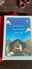 Christmas Holiday Religious Nativity Card 9pack Red Envelopes