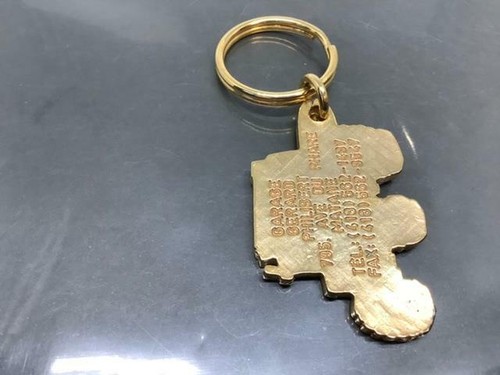 Vintage Keyring GARAGE GERARD PHILIBERT Keychain FARM TRACTOR Porte-Clés MATANE - 第 8/10 張圖片