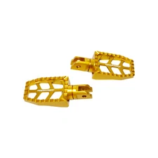 Gold Aluminium Rider Footpeg Footboard for Harley 18-later Breakout FXLRS FLSB