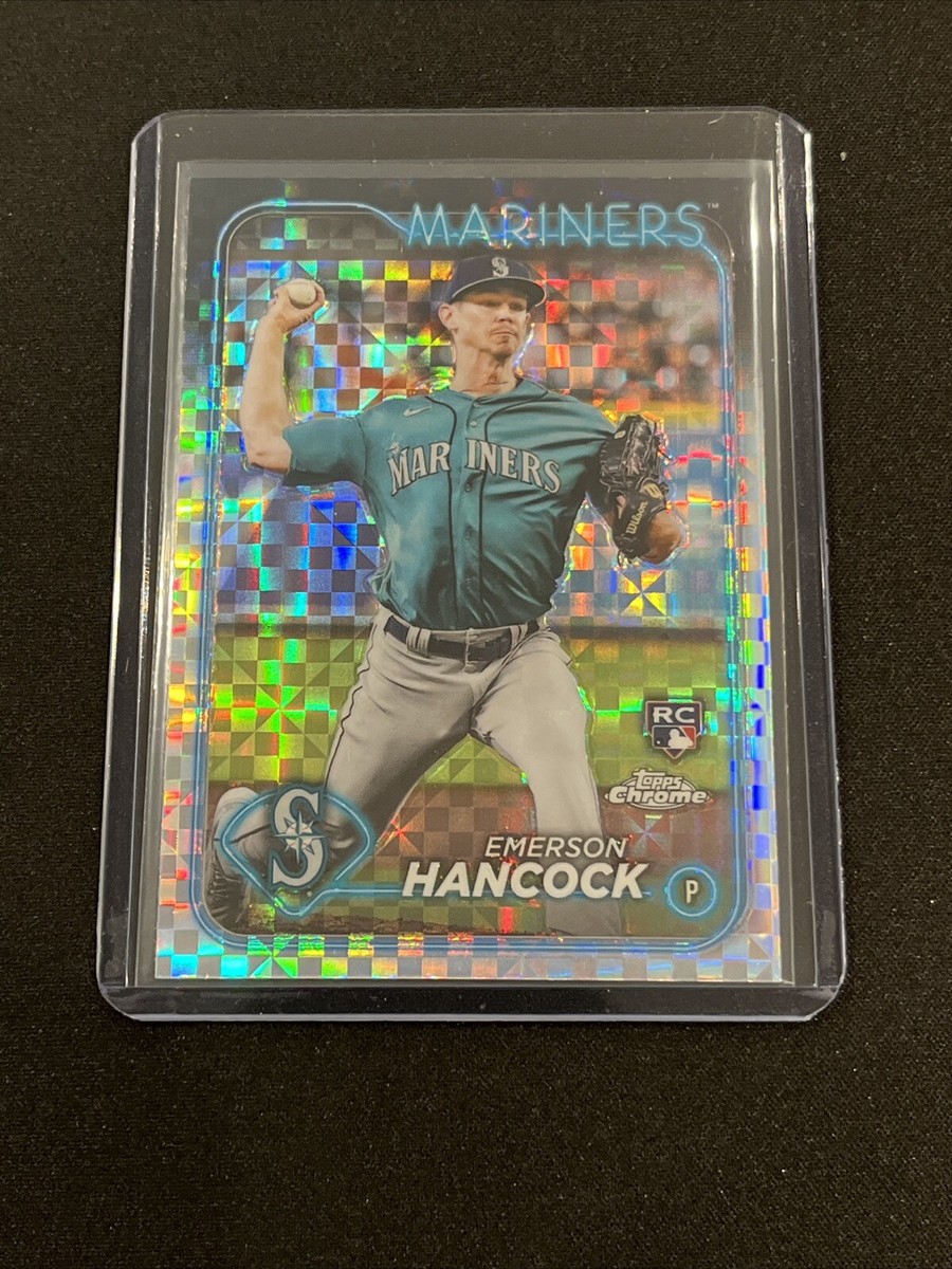 2024 Topps Chrome - X-Fractor #245 Emerson Hancock (RC) | eBay