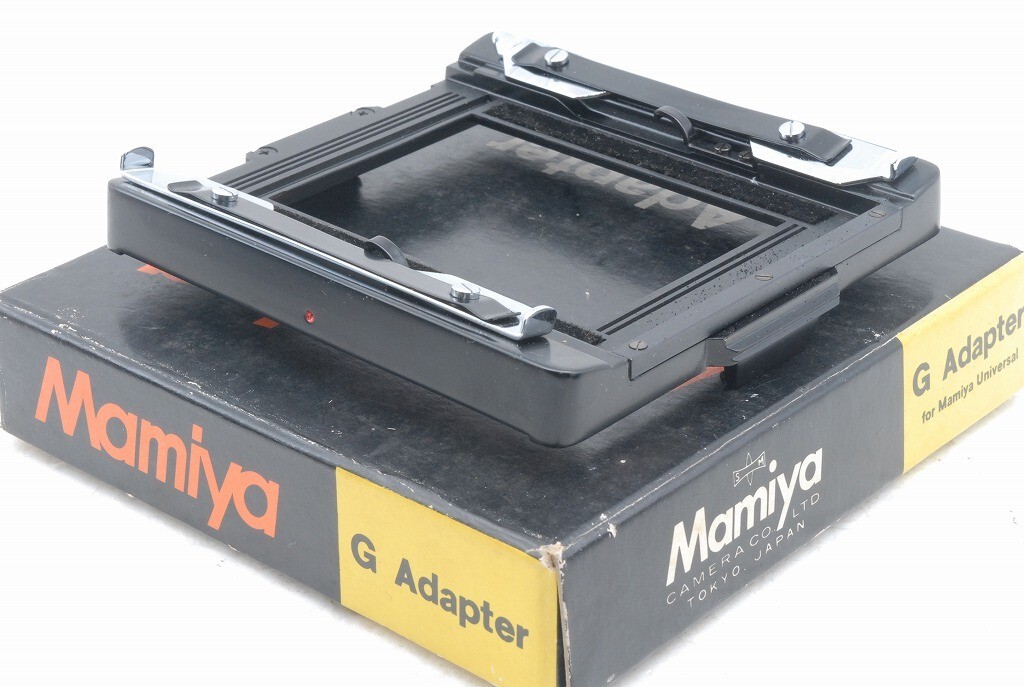 美品 マミヤユニバーサルプレス用 G（グラフレックス）アダプタ 希少品