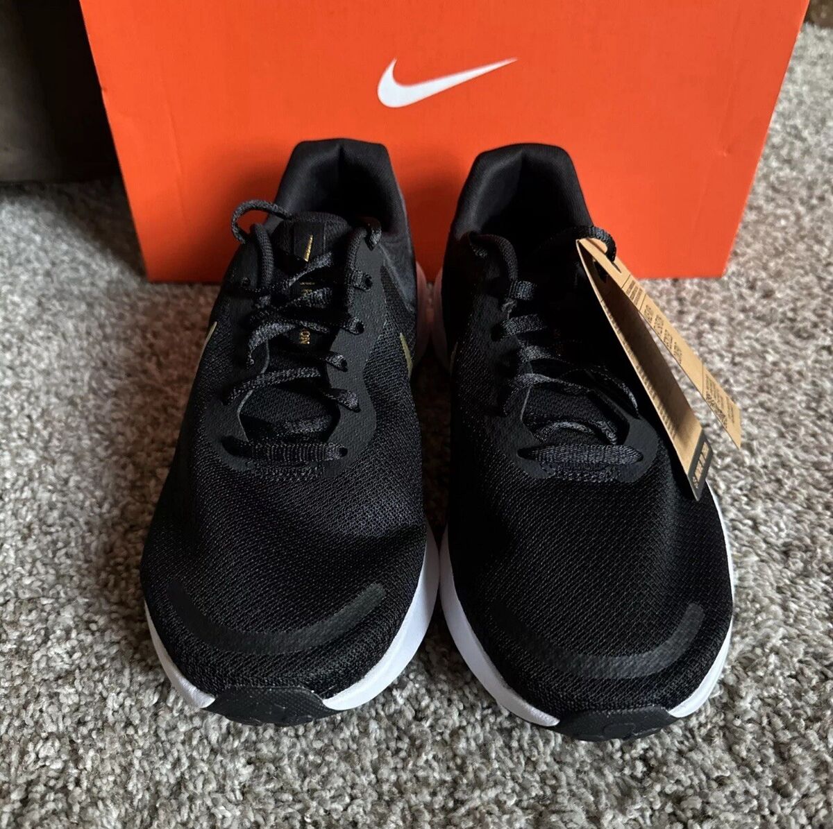 Nike Revolution 7 Women's Size 7 Wide Black Metallic Gold White FZ6829-002 NIB | eBay Nike Revolution 7 Women's Size 7 Wide Black Metallic Gold White FZ6829-002 NIB | eBay