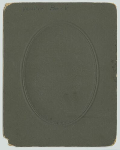 c1900 Portrait of Willie Beck by Elite Studio, South Oil City, Pa. - Bild 3 von 4