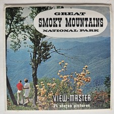 Great Smoky Mountains View Master Packet A889 3 Reel Set National Park