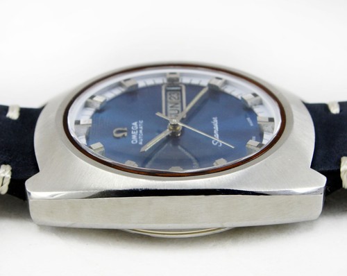 Vintage Omega Seamaster Automatic D/D 38mm Men Steel Watch Ref 166.111 - Picture 8 of 14