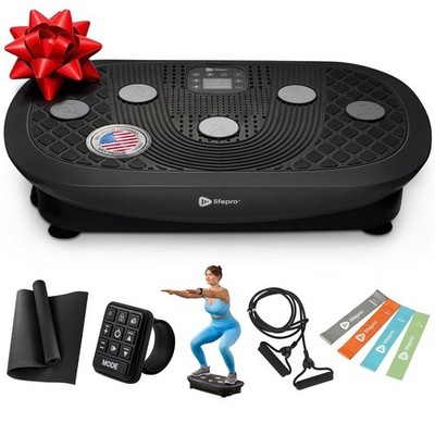 Lifepro 4D Vibration Plate Exercise Machine   Triple Motor, 7 Presets, 60 Speeds
