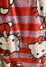 Sanrio Hello Kitty  Bow Huggable  Cloud Plush Throw Blanket 60 70  New With Tag