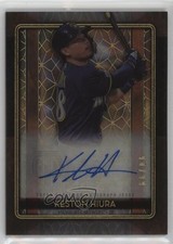 2020 Topps Tribute Iconic Perspectives Auto 90/99 Keston Hiura #IP-KH Auto 0c2