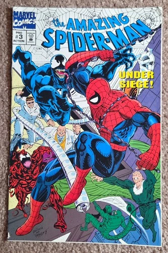 Amazing Spider-Man Under Siege #3 Pro Action Comic Venom Carnage - FN
