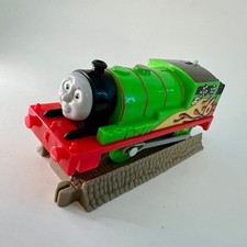 Thomas Train Trackmaster Racing Checkered Flag Percy 6 Engine