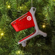 Wondershop 4" Target Shopping Cart Christmas Tree Ornament Bullseye NEW 2025
