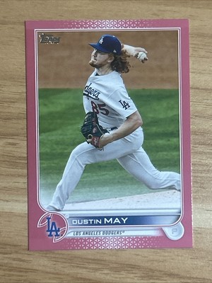 2022 Topps Update Mother's Day Hot Pink /50 Dustin May #US7