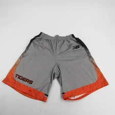 Princeton Tigers New Balance Practice Shorts Men's Gray/Orange Used